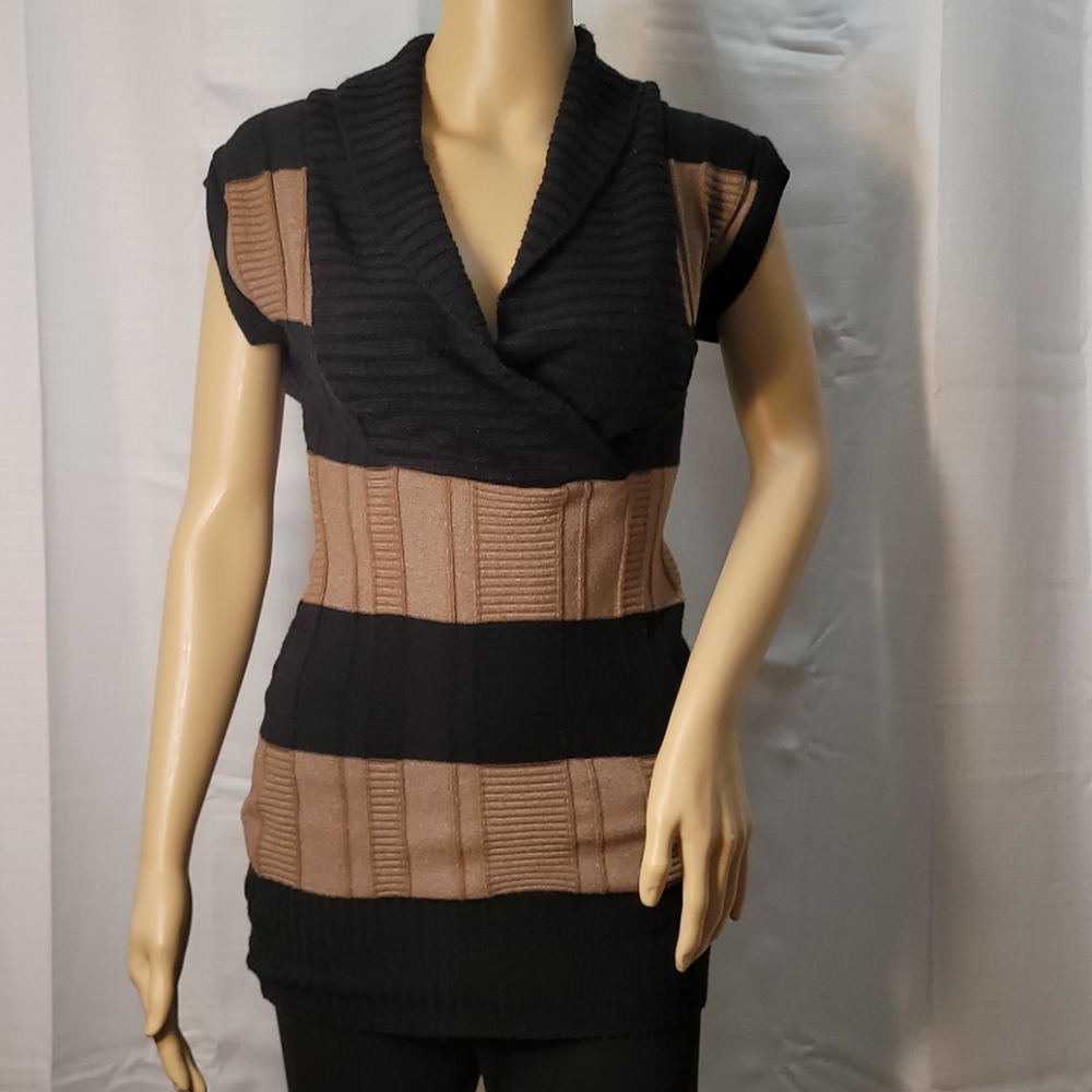 Bold strip dress